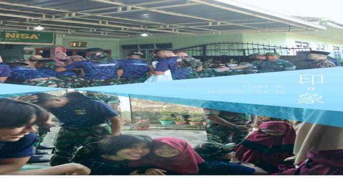 Kunjungan Calon Taruna TNI AAU dan Santunan untuk Anak Yatim